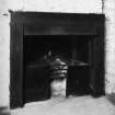 Interior.
First floor, view of fireplace.