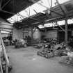 Interior. 
View of central workshop from S.