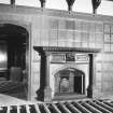 Minto House, interior
View of West wall of ground floor entrance hall, showing fireplace