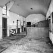 Interior.
Old stable, view from ENE.