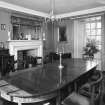 Interior.
First floor, dining room, general view.,