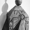 Horsehope Hoard: Sundial dated 1708
