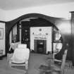 Interior. View of Werst House Sitting Room from South showing Inglenook