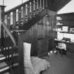 Interior. View of West House stair hall