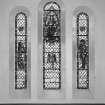 Interior. Chancel stained glass windows by Morris and Gertrude Alice Meredith Williams c.1923