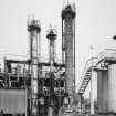 General view of distillation towers.