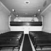 Interior.
General view of preaching auditorium from dais end.