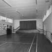 Interior. Hall looking towards the stage