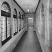 Interior. Cloister corridor to vestry.