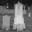  Detail of Christie Family gravestone