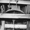 Belfry, detail of bell mounting
