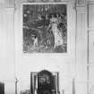 Interior - drawing room, chimney piece.
Photographed from an exhibition panel by R S Lorimer in 1980 presented by David Carr in 1980.