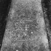 Grave slab at St Mary's Chapel