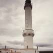 Aberdeen, Greyhope Road, Girdleness Lighthouse.
General view of tower from South-East, dated 6 May 1992.