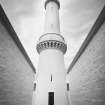 Aberdeen, Greyhope Road, Girdleness Lighthouse.
iew of tower from W-N-W, dated 6 May 1992.