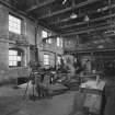 Aberdeen, Spring Garden Iron Works, interior.
General view of shell shop (former boiler shop) from West.