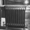 Aberdeen, Spring Garden Iron Works, interior.
General view of cast iron radiator in office building.