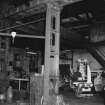 Aberdeen, Spring Garden Iron Works, interior.
Detail of typical cast-iron stanchion in machine shop.
