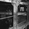 Aberdeen, Spring Garden Iron Works, interior.
General view of top sections of cast-iron stanchions in machine shop.
