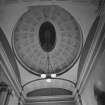 Aberdeen, Union Street, Music Hall, interior.
View of entrance hall elliptical dome.