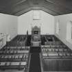 Mull, Bunessan, Parish Church, interior.
General view from North-East.
