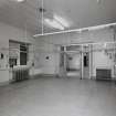 Oban, Polvinister Road, West Highland County Hospital, interior.
View of male ward, from South.