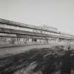 View of S block's S elevation from SW.
