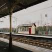 Milngavie, Railway Station
View of W platform from NE including detached wooden shelter