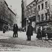 Bridgegate
Modern copy of historic postcard showing general view
Original titled: 'Bridgegate, Glasgow, looking to Saltmarket.  Reliable Series'