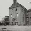 Glasgow, Castlemilk House.
General view of Tower House from South.