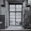 Glasgow, 119-125 Cowcaddens Street, former College of Weaving.
Detail of ground floor window of North facade.
