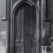 Glasgow, 119-125 Cowcaddens Street, former College of Weaving.
Detail of entrance doorway of East block.