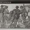 Trades House, interior
Banqueting Hall, detail of silk frieze