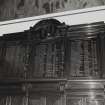 Trades House, interior
Banqueting Hall, detail of wooden panel listing Deacon Convenors 1604 - 1740