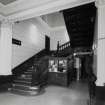 Lanarkshire House, interior
View of staircase from East