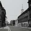 Ingram Street
General view from East at junction with Brunswick Street, also showing Hutcheson Hall clock tower and St George's Tron spire under scaffolding