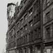 View of Mitchell Street, Glasgow, from SSW, showing the Glasgow Herald Building.