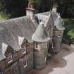 View of North wing from viewing platform on the tower.