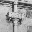 Detail of down-pipe.