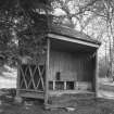 View of gazebo from N.