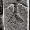 Early Christian cross-incised slab. Obverse.