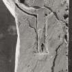 Early Christian cross-incised slab. Reverse.
