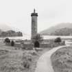 Glenfinnan Monument.  General view from North East.