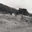 View of burial ground on Eilean Fhianain.