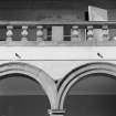 Detail of loggia arcade and balustrade