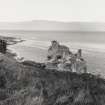 View of ruins of Brochel Castle from South West, Raasay.