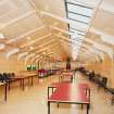 Interior. View of dining hall from South