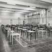 Interior. View of first floor upper gym from West