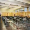 Interior. View of first floor upper gym from West