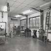 Interior. View of first floor technical room showing the windows